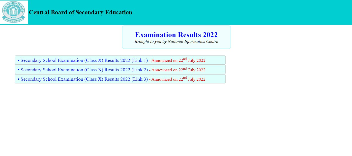 CBSE Class 10 result declared, here's how to check result