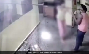CCTV Footage Shows Guard Harassing Women At Hostel In Delh