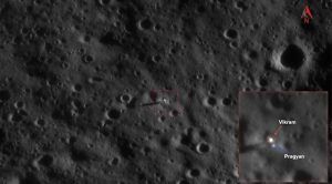 ISRO releases image of Vikram lander and Pragyan rover resting on moon