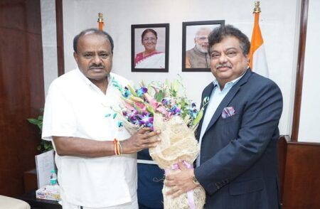 ಕೈಗಾರಿಕೆ ಕ್ಷೇತ್ರದಲ್ಲಿ ಕರ್ನಾಟಕಕ್ಕೆ ಪೂರ್ಣ ಸಹಕಾರ: ಕೇಂದ್ರ ಸಚಿವ HD ಕುಮಾರಸ್ವಾಮಿ
