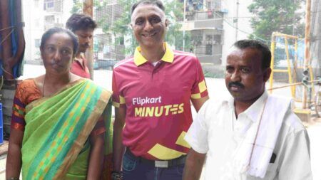 ರೈತರೊಂದಿಗೆ ಸಂವಾದ ನಡೆಸಿದ ಫ್ಲಿಪ್ ಕಾರ್ಟ್ ಸಿಇಒ ಕಲ್ಯಾಣ್ ಕೃಷ್ಣಮೂರ್ತಿ