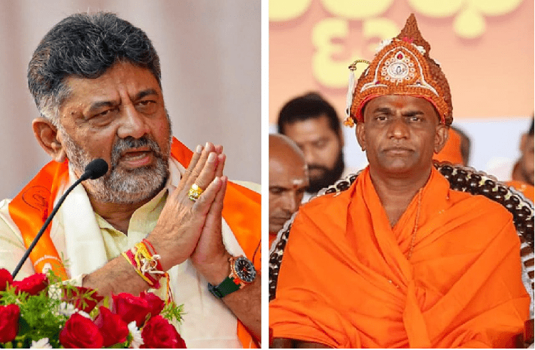 BREAKING : ಡಿಸಿಎಂ ಡಿಕೆ ಶಿವಕುಮಾರ್ ‘ಸಿಎಂ’ ಆಗೋದು ಖಚಿತ : ವಿಶ್ವ ಒಕ್ಕಲಿಗ ಮಠದ ನಿಶ್ಚಲನಂದನಾಥ ಸ್ವಾಮೀಜಿ ಭವಿಷ್ಯ