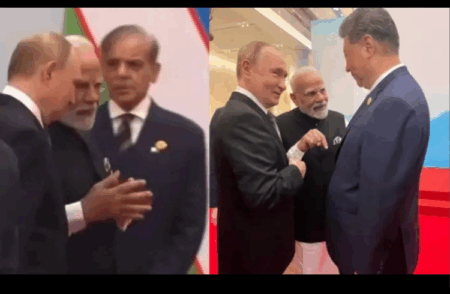 ರಷ್ಯಾ ಅಧ್ಯಕ್ಷರ ಭೇಟಿಗೆ ತರಾತುರಿ: ಟ್ರೋಲ್ಗೆ ಗುರಿಯಾದ ಪಾಕ್ ಪ್ರಧಾನಿ