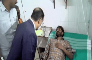 ಪತ್ನಿ ಬಿಟ್ಟು ಹೋಗಿದ್ದಕ್ಕೆ ವಿಷ ಕುಡಿದ ಪತಿಗೆ, ತರಾಟೆಗೆ ತೆಗೆದುಕೊಂಡ ಉಪಲೋಕಾಯುಕ್ತ ನ್ಯಾ.ಬಿ.ವೀರಪ್ಪ