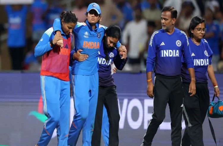 BREAKING : ಆಸ್ಟ್ರೇಲಿಯಾ ವಿರುದ್ಧದ ವಿಶ್ವಕಪ್ ಸೆಮಿಫೈನಲ್ ಪಂದ್ಯದಿಂದ ‘ಪ್ರತಿಕಾ ರಾವಲ್’ ಔಟ್