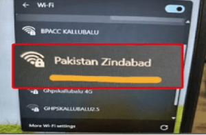 BREAKING : ವೈಫೈ ನಲ್ಲಿ `ಪಾಕಿಸ್ತಾನ್ ಜಿಂದಾಬಾದ್’ : ಬೆಂಗಳೂರಲ್ಲಿ ದೇಶವಿರೋಧಿ ಯೂಸರ್ ನೇಮ್ ಬಳಕೆ!
