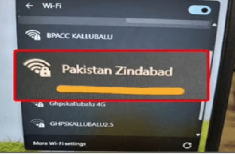 BREAKING : ವೈಫೈ ನಲ್ಲಿ `ಪಾಕಿಸ್ತಾನ್ ಜಿಂದಾಬಾದ್’ : ಬೆಂಗಳೂರಲ್ಲಿ ದೇಶವಿರೋಧಿ ಯೂಸರ್ ನೇಮ್ ಬಳಕೆ!