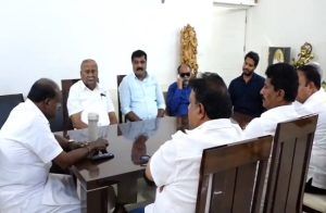 ಮಂಡ್ಯ ಜಿಲ್ಲೆ ಜೆಡಿಎಸ್ ಮುಖಂಡರ ಸಭೆ ನಡೆಸಿದ ಕೇಂದ್ರ ಸಚಿವ ಹೆಚ್.ಡಿ.ಕುಮಾರಸ್ವಾಮಿ