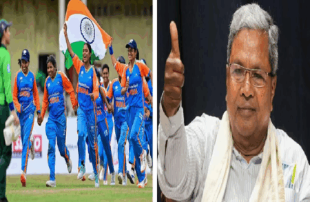 BREAKING : ಚೊಚ್ಚಲ ವಿಶ್ವಕಪ್ ಮುಡಿಗೆರಿಸಿಕೊಂಡ ಭಾರತದ ಅಂಧ ಮಹಿಳೆಯರ ಕ್ರಿಕೆಟ್ ತಂಡ : ಸಿಎಂ ಸಿದ್ದರಾಮಯ್ಯ ಅಭಿನಂದನೆ