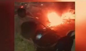 Explosion in a car near the Red Fort in Delhi