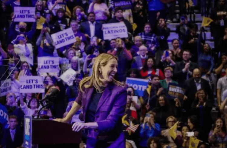 BREAKING: ನ್ಯೂಜೆರ್ಸಿ ಹೊಸ ಇತಿಹಾಸ: ಗವರ್ನರ್ ಚುನಾವಣೆಯಲ್ಲಿ ಡೆಮಾಕ್ರಾಟ್ ಮೈಕಿ ಶೆರಿಲ್ ಗೆ ಭರ್ಜರಿ ಜಯ!