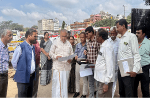 ಬೆಂಗಳೂರಿನ ಕೆಂಪೇಗೌಡ ಬಸ್ ನಿಲ್ದಾಣಕ್ಕೆ ಸಾರಿಗೆ, ಸಚಿವ ರಾಮಲಿಂಗಾ ರೆಡ್ಡಿ ದಿಢೀರ್ ಭೇಟಿ