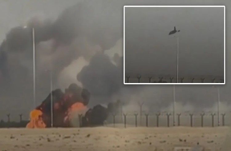 BREAKING ; ದುಬೈ ಏರ್ ಶೋನಲ್ಲಿ ಭಾರತದ ‘ತೇಜಸ್ ವಿಮಾನ’ ಪತನ, ಶಾಕಿಂಗ್ ವಿಡಿಯೋ ನೋಡಿ!