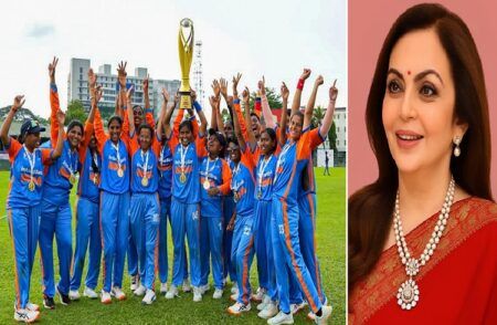 ಭಾರತದ ಅಂಧ ಮಹಿಳಾ ಕ್ರಿಕೆಟ್ ತಂಡಕ್ಕೆ ನೀತಾ ಅಂಬಾನಿ ಅಭಿನಂದನೆ