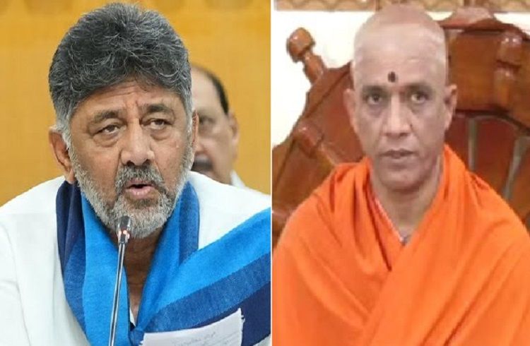 ಉಳಿದ ಅವಧಿಯನ್ನು ಡಿಸಿಎಂ ಡಿ.ಕೆ ಶಿವಕುಮಾರ್ ಗೆ ಕೊಡಬೇಕು: ನಿರ್ಮಲಾನಂದ ಶ್ರೀ