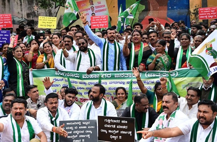 ರಾಜ್ಯದಲ್ಲಿ ಇರೋದು ತೆರಿಗೆ ಭಯೋತ್ಪಾದಕ ಸರ್ಕಾರ: ಜೆಡಿಎಸ್ ಮಾಜಿ MLC ಹೆಚ್.ಎಂ ರಮೇಶ್ ಗೌಡ ಕಿಡಿ