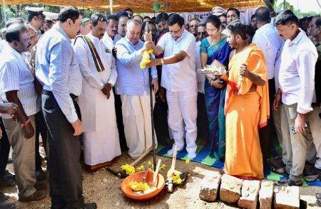 ಮಧುಗಿರಿಯಲ್ಲಿ RTO ನೂತನ ಕಟ್ಟಡ, ಪರೀಕ್ಷಾ ಪಥ ನಿರ್ಮಾಣಕ್ಕೆ ಸಚಿವ ರಾಮಲಿಂಗಾರೆಡ್ಡಿ ಶಂಕುಸ್ಥಾಪನೆ