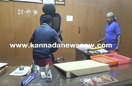 ಮಂಡ್ಯದಲ್ಲಿ ರೈತನಿಗೆ ಭೂ ಪರಿಹಾರ ಕೊಡದ ಸರ್ಕಾರಿ ಕಚೇರಿ ಜಪ್ತಿ