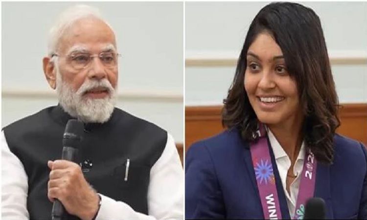 WATCH VIDEO: ‘ನಿಮ್ಮ ಚರ್ಮದ ಸೌಂದರ್ಯದ ರಹಸ್ಯವೇನ ?’ಪ್ರಧಾನಿ ಮೋದಿಯನ್ನು ಕೇಳಿದ ಹರ್ಲೀನ್ ಕೌರ್.? ricketer and member of the Champion Indian Cricket team, Harleen Kaur Deol, asks Prime Minister Narendra Modi about his skin care routine.