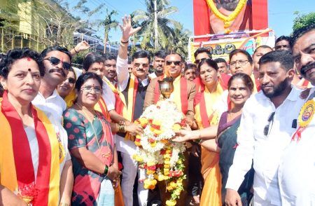 ಇಂದು ಕನ್ನಡಿಗರು ಎಲ್ಲಾ ಕ್ಷೇತ್ರಗಳಲ್ಲಿಯೂ ಅದ್ವಿತೀಯ ಸಾಧನೆ ಮಾಡುತ್ತಿದ್ದಾರೆ: ಸಾಗರ AC ವೀರೇಶ್ ಕುಮಾರ್