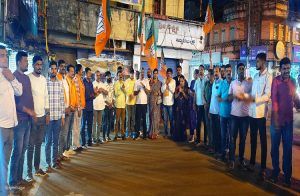 ಬಿಹಾರದಲ್ಲಿ NDAಗೆ ಭರ್ಜರಿ ಗೆಲುವು: ಸಾಗರದಲ್ಲಿ ಬಿಜೆಪಿಯಿಂದ ಪಟಾಕಿ ಸಿಡಿಸಿ, ಸಿಹಿ ಹಂಚಿ ಸಂಭ್ರಮ