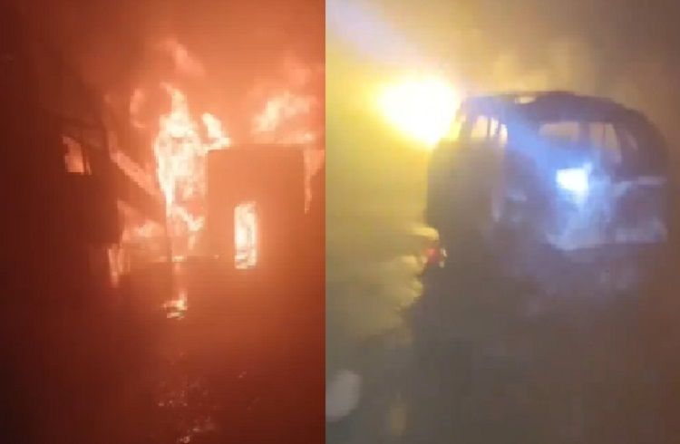 BREAKING : ದೆಹಲಿ-ಆಗ್ರಾ ಎಕ್ಸ್ ಪ್ರೆಸ್ ವೇಯಲ್ಲಿ ದಟ್ಟ ಮಂಜಿನಿಂದ ಡಿಕ್ಕಿಯಾಗಿ ಹೊತ್ತಿ ಉರಿದ ವಾಹನಗಳು : ಹಲವರು ಸಾವನ್ನಪ್ಪಿರುವ ಶಂಕೆ | WATCH VIDEO