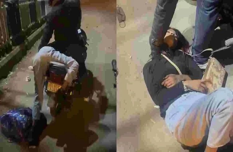 SHOCKING : ಕುಡಿದ ಮತ್ತಿನಲ್ಲಿ `ರಾಪಿಡೋ ಬೈಕ್’ ಹತ್ತಿದ ಯುವತಿ ರಂಪಾಟ : ವಿಡಿಯೋ ವೈರಲ್ | WATCH VIDEO