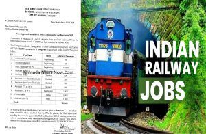 ಉದ್ಯೋಗವಾರ್ತೆ : ಭಾರತೀಯ ರೈಲ್ವೆ ಇಲಾಖೆಯಲ್ಲಿ 22,000 ಹುದ್ದೆಗಳ ನೇಮಕಾತಿ | RRB Recruitment