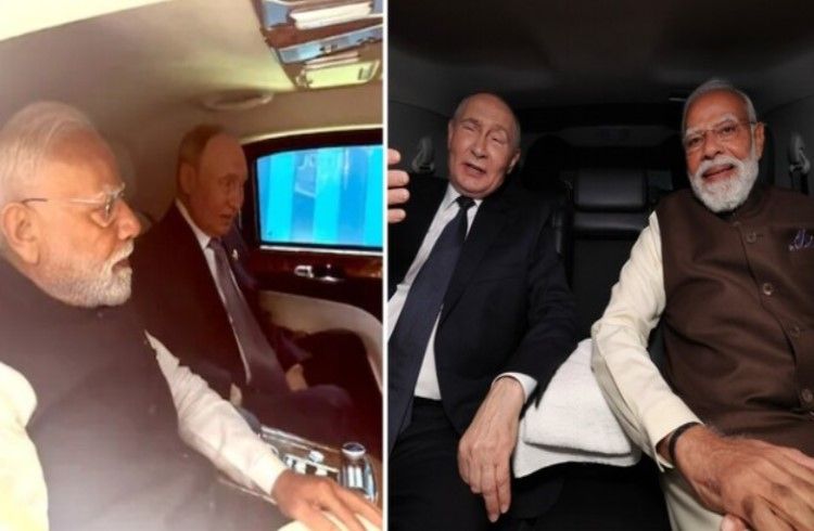 Watch Video : ಸ್ನೇಹಿತನಿಗಾಗಿ ಶಿಷ್ಟಾಚಾರ ಮುರಿದ ಪ್ರಧಾನಿ ಮೋದಿ, ಪುಟಿನ್ ಜೊತೆ ಒಂದೇ ಕಾರಿನಲ್ಲಿ ಪ್ರಯಾಣ