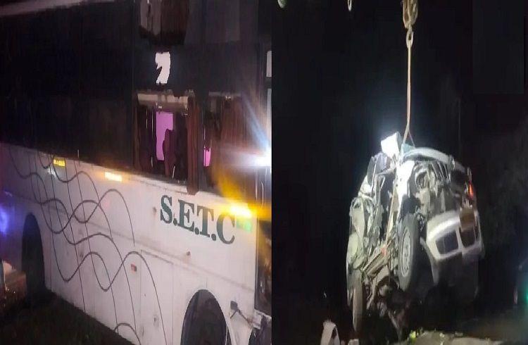 BREAKING : ತಮಿಳುನಾಡಿನಲ್ಲಿ ಭೀಕರ ರಸ್ತೆ ಅಪಘಾತ : ಸರ್ಕಾರಿ ಬಸ್-ಕಾರಿನ ನಡುವೆ ಡಿಕ್ಕಿಯಾಗಿ 9 ಮಂದಿ ಸಾವು | WATCH VIDEO