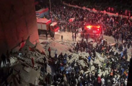 BREAKING : ಮೊರಾಕೊದಲ್ಲಿ 4 ಅಂತಸ್ತಿನ 2 ಕಟ್ಟಡಗಳು ಕುಸಿದು 19 ಮಂದಿ ಧಾರುಣ ಸಾವು, 16 ಜನರಿಗೆ ಗಾಯ