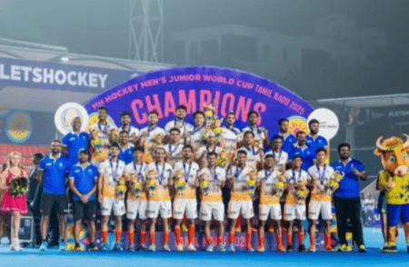 ಜೂನಿಯರ್ ಹಾಕಿ ವಿಶ್ವಕಪ್: ಅರ್ಜೆಂಟೀನಾ ವಿರುದ್ಧ 4-2 ಗೋಲುಗಳಿಂದ ಜಯ ಗಳಿಸಿ ಕಂಚಿನ ಪದಕ ಗೆದ್ದ ಭಾರತ | Junior Hockey World Cup