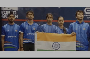 ಭಾರತಕ್ಕೆ ಪ್ರಥಮ ಸ್ಕ್ವಾಷ್ ವಿಶ್ವಕಪ್ ಕಿರೀಟ! ಇತಿಹಾಸ ಸೃಷ್ಟಿಸಿದ ಭಾರತೀಯ ತಂಡ