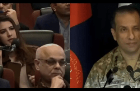 Shocking: ಪತ್ರಿಕಾಗೋಷ್ಠಿಯ ವೇಳೆ ಮಹಿಳಾ ವರದಿಗಾರರ ಮೇಲೆ ಕಣ್ಣು ಮಿಟುಕಿಸಿದ ಪಾಕ್ ಸೇನಾ ವಕ್ತಾರ | Watch video