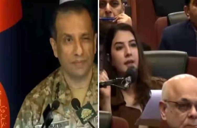ಪಾಕ್ ಸೇನಾಧಿಕಾರಿಯ ವಕ್ರ ಬುದ್ಧಿ ; ‘ಮಹಿಳಾ ಪತ್ರಕರ್ತೆ’ಗೆ ಕಣ್ಣು ಹೊಡೆದು ಕಿಚಾಯಿಸಿದ ವಿಡಿಯೋ ವೈರಲ್