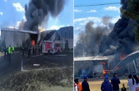 BREAKING : ಮೆಕ್ಸಿಕೋದಲ್ಲಿ ವಿಮಾನ ಹೊತ್ತಿ ಉರಿದು 10 ಮಂದಿ ಸಜೀವ ದಹನ : ಭಯಾನಕ ವಿಡಿಯೋ ವೈರಲ್ | WATCH VIDEO