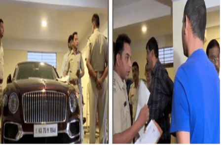BREAKING : ತೆರಿಗೆ ವಂಚನೆ ಆರೋಪ : ಬೆಂಗಳೂರಲ್ಲಿ 5.50 ಕೋಟಿ ಮೌಲ್ಯದ ಬೆಂಟ್ಲಿ ಕಾರು ಸೀಜ್ ಮಾಡಿದ ‘RTO’ ಅಧಿಕಾರಿಗಳು!