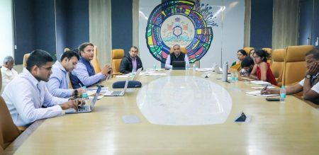 ಕರ್ನಾಟಕ ನಾವೀನ್ಯತೆ ಪ್ರಾಧಿಕಾರದ ಅಡಿ ಸ್ಯಾಂಡ್ ಬಾಕ್ಸ್ ಚೌಕಟ್ಟು ತಂತ್ರಜ್ಞಾನ ಬಗ್ಗೆ ಪ್ರಗತಿ ಪರಿಶೀಲನಾ ಸಭೆ ನಡೆಸಿದ ಸಚಿವ ಪ್ರಿಯಾಂಕ್ ಖರ್ಗೆ