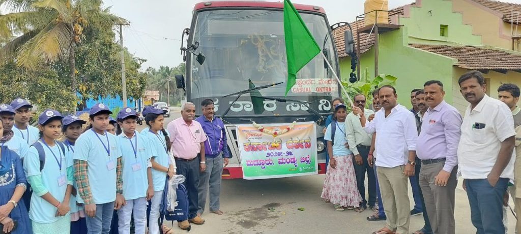 ಶಾಲಾ ಮಕ್ಕಳ ಶೈಕ್ಷಣಿಕ ಪ್ರವಾಸ ನೆನಪುಗಳ ಖಜಾನೆಯಾಗಲಿ: ಮದ್ದೂರು ಶಾಸಕ ಕೆ.ಎಂ.ಉದಯ್