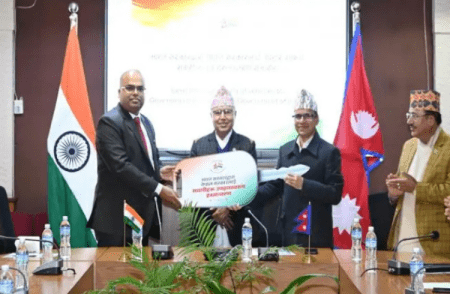 ನೇಪಾಳಕ್ಕೆ ಎರಡನೇ ಕಂತಿನ ಚುನಾವಣಾ ನೆರವು ಹಸ್ತಾಂತರಿಸಿದ ಭಾರತ