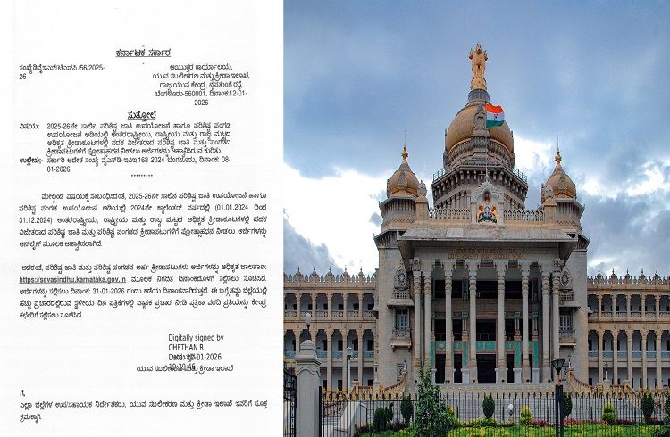 ರಾಜ್ಯ ಸರ್ಕಾರದಿಂದ `ಕ್ರೀಡಾಪಟುಗಳಿಗೆ’ ಭರ್ಜರಿ ಗುಡ್ ನ್ಯೂಸ್ : ಪ್ರೋತ್ಸಾಹಧನಕ್ಕೆ ಅರ್ಜಿ ಆಹ್ವಾನ