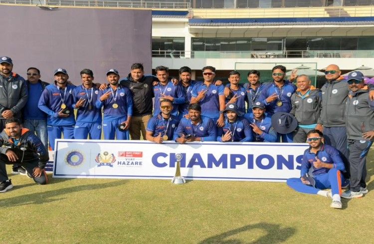 BREAKING ; ‘ವಿಜಯ್ ಹಜಾರೆ ಟ್ರೋಫಿ’ ಗೆದ್ದ ಬಿಹಾರ ; ಪ್ರಶಸ್ತಿ ಹೋರಾಟದಲ್ಲಿ ಮಣಿಪುರಕ್ಕೆ ಸೋಲು