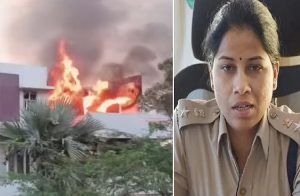 ಬಳ್ಳಾರಿಯಲ್ಲಿ ‘ರೆಡ್ಡಿ ಮಾಡಲ್ ಹೌಸ್’ಗೆ ಸಿಗರೇಟ್ ಕಿಡಿಯಿಂದ ಬೆಂಕಿ ಶಂಕೆ: ಎಸ್ಪಿ ಮಾಹಿತಿ