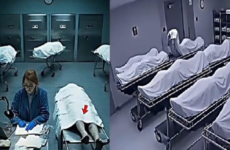 SHOCKING : ಶವಗಾರದಲ್ಲಿ ಇದ್ದಕ್ಕಿದ್ದಂತೆ ಎದ್ದು ಕುಳಿತ `ಡೆಡ್ ಬಾಡಿ’ : ಭಯಾನಕ ವಿಡಿಯೋ ವೈರಲ್ | WATCH VIDEO