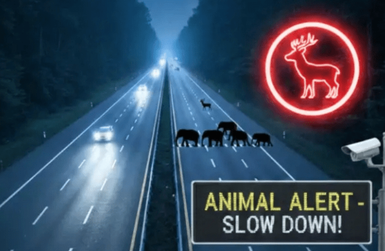 ಹೈವೇ ಡ್ರೈವರ್ಗಳಿಗೆ ಗುಡ್ ನ್ಯೂಸ್: ದಾರಿಯಲ್ಲಿ ಪ್ರಾಣಿಗಳಿದ್ದರೆ ಇನ್ಮುಂದೆ ಮೊಬೈಲ್ಗೆ ಬರುತ್ತೆ ಅಲರ್ಟ್!