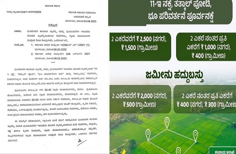 ರಾಜ್ಯದ ಗ್ರಾಮೀಣ ಜನತೆಗೆ ಗುಡ್ ನ್ಯೂಸ್ : ಬಾಪೂಜಿ ಸೇವಾ ಕೇಂದ್ರಗಳಲ್ಲೇ ಸಿಗಲಿದೆ `11 ಇ ನಕ್ಷೆ, ಪೋಡಿ, ಹದ್ದುಬಸ್ತು’ ಸೇವೆ.!