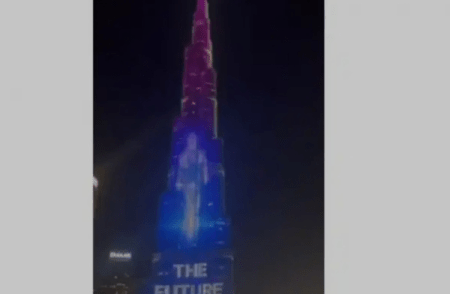 ವಿಶ್ವದ ಅತಿ ಎತ್ತರದ ಕಟ್ಟಡದಲ್ಲಿ ಭಾರತದ ಎಐ ಸಂಭ್ರಮ! ನವದೆಹಲಿಯ ‘AI Impact Summit’ಗೆ ಬುರ್ಜ್ ಖಲೀಫಾ ಗೌರವ