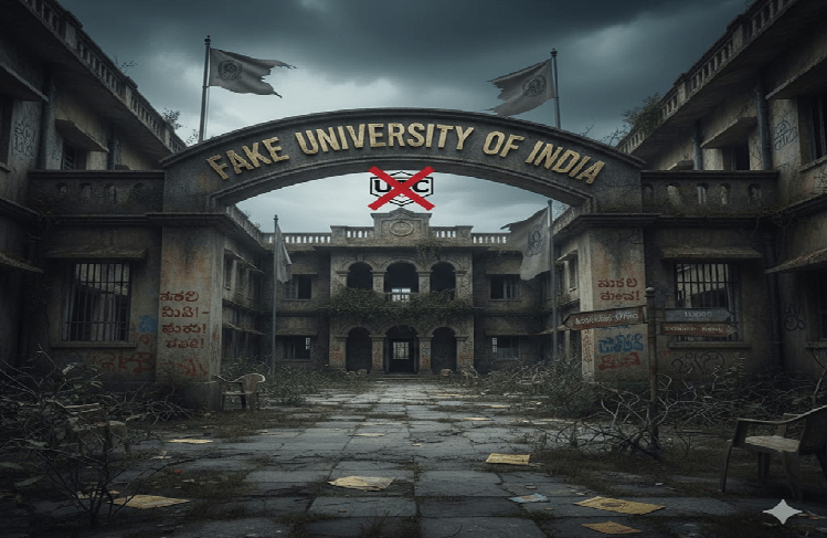 BIG NEWS : ದೇಶದ 12 ರಾಜ್ಯಗಳಲ್ಲಿ 32 ವಿಶ್ವವಿದ್ಯಾಲಯಗಳು ನಕಲಿ : ಕರ್ನಾಟಕದಲ್ಲೂ 2 ಫೇಕ್ ಯೂನಿವರ್ಸಿಟಿ ಪತ್ತೆ!