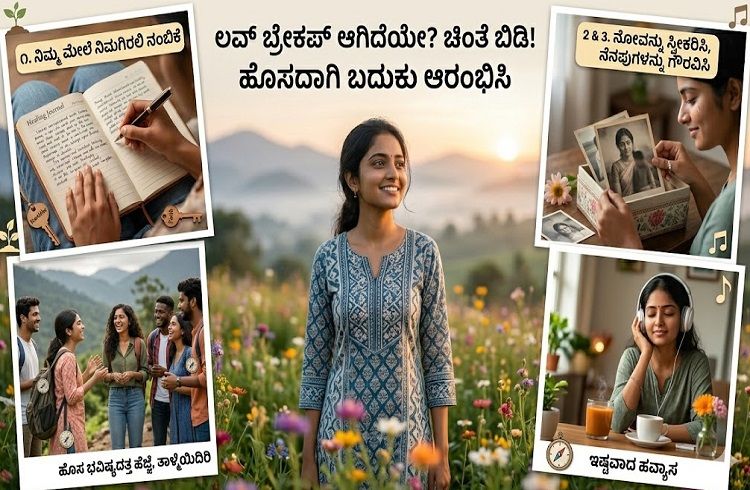 ಲವ್ ಬ್ರೇಕಪ್ ಆಗಿದೆಯೇ? ಚಿಂತೆ ಬಿಡಿ, ಈ ಸರಳ ಟಿಪ್ಸ್ ಫಾಲೋ ಮಾಡಿದ್ರೆ ಮತ್ತೆ ಸಂತೋಷದ ಜೀವನ ನಿಮ್ಮದಾಗಲಿದೆ!