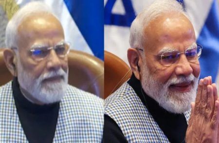 Watch Video : ಇಸ್ರೇಲ್’ನಲ್ಲಿ ಪ್ರತಿಧ್ವನಿಸಿದ ‘ಮೋದಿ, ಮೋದಿ’ ಘೋಷಣೆ ; ಪ್ರಧಾನಿಯನ್ನ ಎದ್ದು ನಿಂತು ಸ್ವಾಗತಿಸಿದ ನೆಸ್ಸೆಟ್!